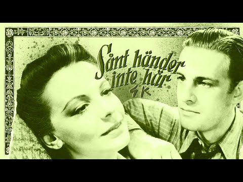 4k UPSCALE Sånt händer inte här / This Can't Happen Here (1950) by Ingmar Bergman SUB ITA