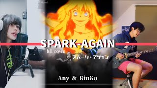 [Aimer- SPARK-AGAIN]『炎炎ノ消防隊 弐ノ章』OP主題歌 covered by Any & RinKo