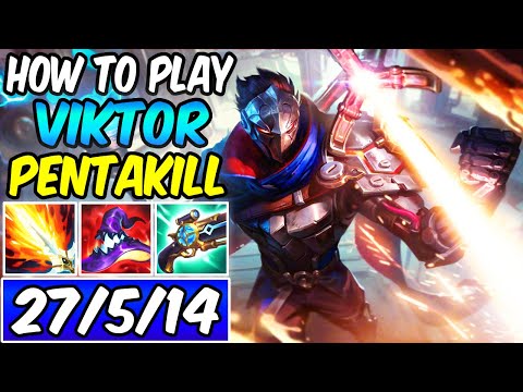 THE ONLY VIKTOR GUIDE YOU NEED - HOW TO PLAY VIKTOR MID & CARRY | Build & Runes | League of Legends