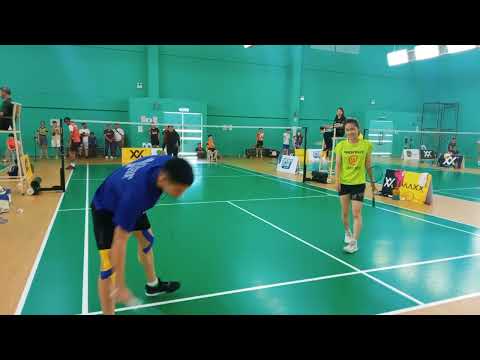 Badminton R16 IPGMY P.PINANG Mixed Double SemiPro- Yang Feng / Xin Rou Vs Taufik Haris / Sannatasha