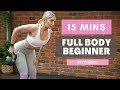 15 Min BEGINNER FULL BODY KETTLEBELL Vocal Instructions NO REPEAT LOW IMPACT