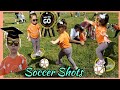 Soccer Shots ⚽️ | 2 year's old soccer Shots |Perfect activities for toddler's | Last day of soccer