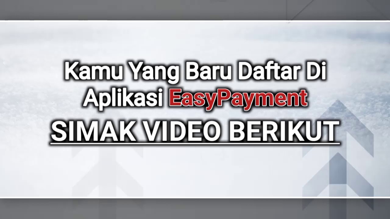 Top Up Deposit Di Easy Payment Itu Mudah