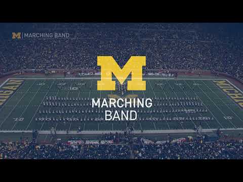 University of Michigan Marching Band Show "Room Where It Happens" with Music from Lin-Manuel Miranda
