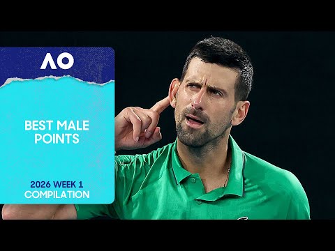 Best Points of Week 1 | Men's Singles | Australian Open 2026