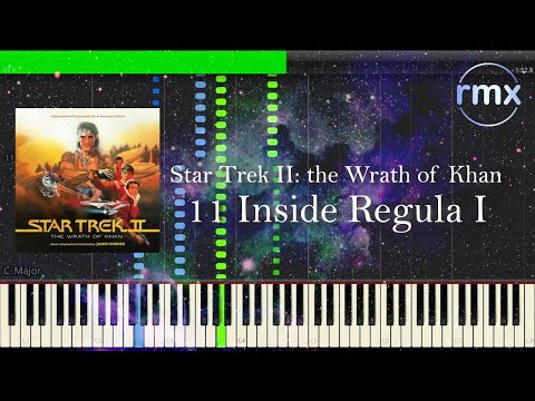 Star Trek II: the Wrath of Khan - "11 Inside Regula I" (Piano Solo) FREE Sheet Music Arrangement