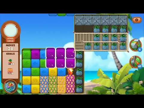 Lost Island Blast Adventure Level 1942 NO BOOSTERS - A S GAMING ✔️