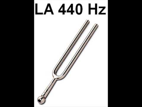 LA 440 Hz del diapason per accordare (5 minutes of A)