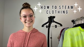 How To Steam Clothing More Efficiently For Poshmark | Steaming Tips & Tricks | Callitfavor