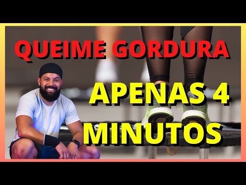 Treino de APENAS 4 minutos para emagrecer (Aula de Jeff Jump)