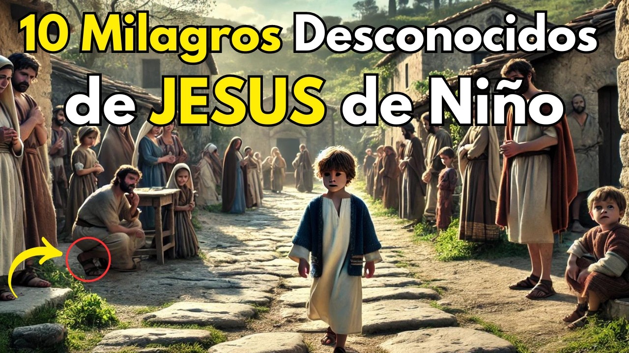 Textos Antiguos Revelan los Milagros Perdidos de Jesús Cuando era Niño - Historias Bíblicas
