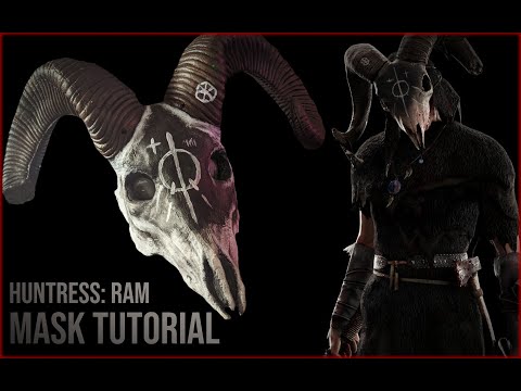 Dead By Daylight Huntress Ram Skull Tutorial