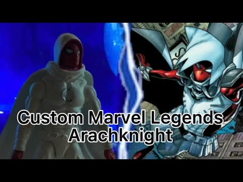 Custom Marvel Legends Arachknight! (Tutorial)No paint needed.