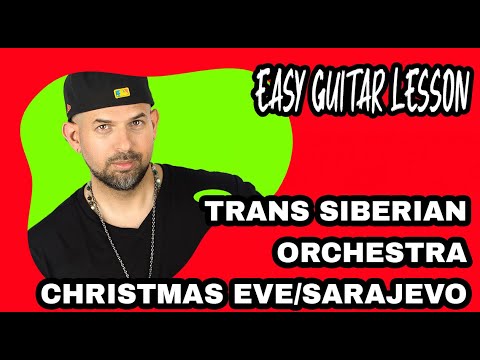 Easy Guitar Lessons - How to play Trans-Siberian Orchestra's "Christmas Eve/Sarajevo"