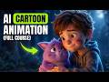 Make A Full 3D Cartoon Animation With FREE AI Consistent Characters Lip Sync