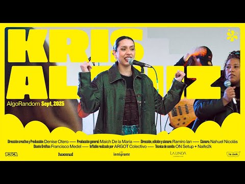 KRIS ALANIZ en algoRANDOM (vivo)