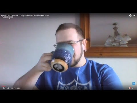 LitRPG Podcast 084 - Early Riser AMA with Dakota Krout