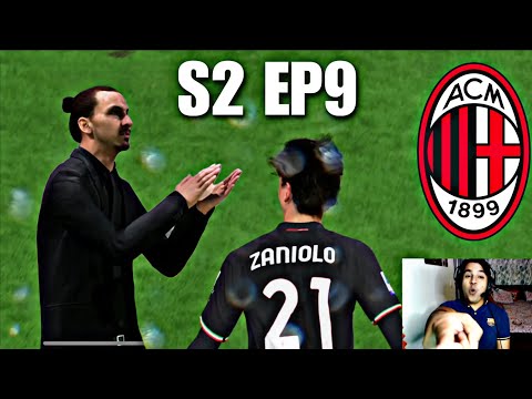 THE MOST DRAMATIC MATCH WE HAVE PLAYED-ZLATAN MANAGER MODE S2 EP9 #neymar #fifa23 #zlatan #acmilan