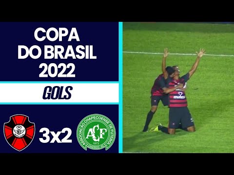 Gols | Moto Club 3x2 Chapecoense | Copa do Brasil 2022 | 1ª Fase | Sportv Premiere