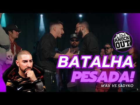 Possessivo reage a M'AX VS SADYKO | LIGA KNOCK OUT | BARRAS INVICTAS 4