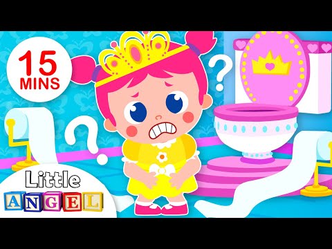 Princess Potty Training Song | Baby Goes to School | Kids Songs & Nursery Rhymes Little Angel