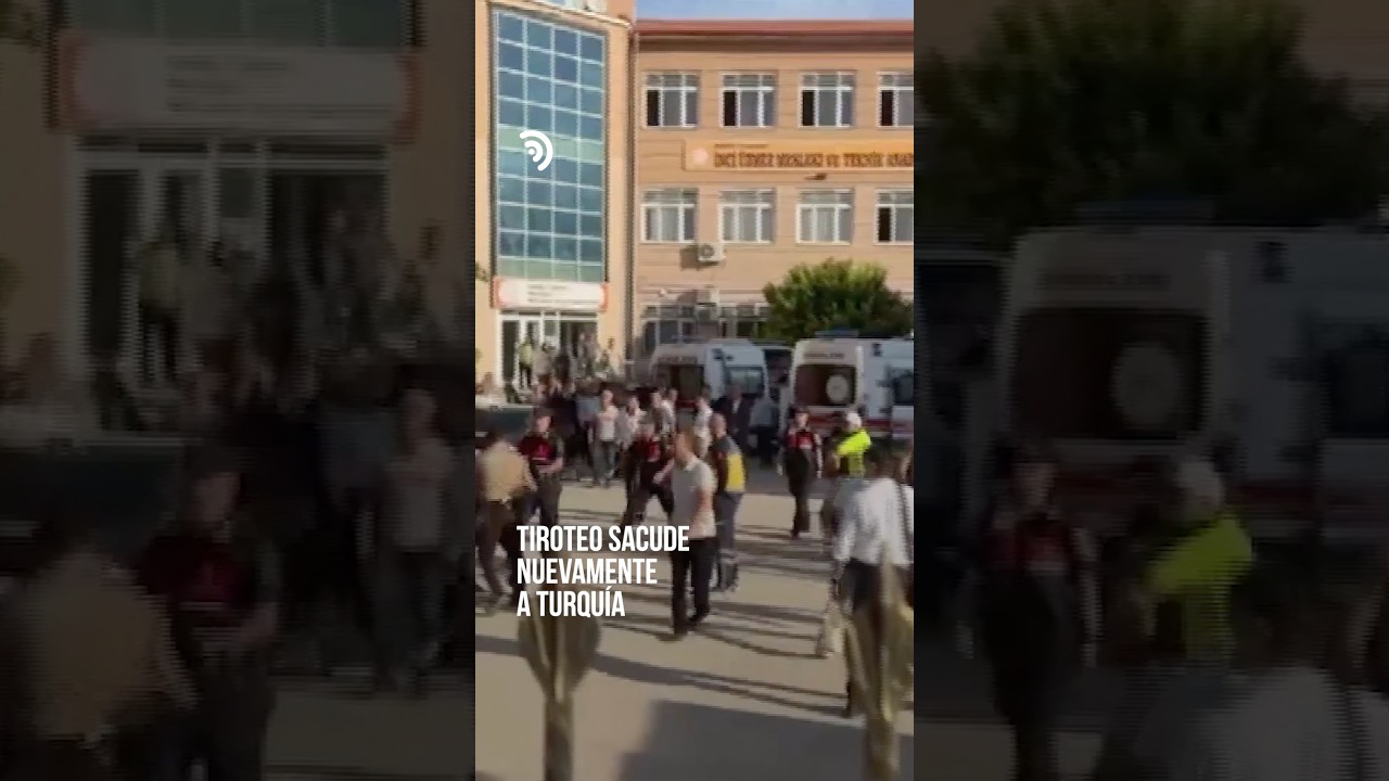 Disparos antes de iniciar clases en Turquía 🇹🇷🚨