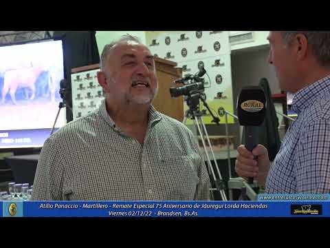 02-12-22 - Atilio Panaccio - Martillero - Remate Especial 75 Aniversario de Jáuregui Lorda