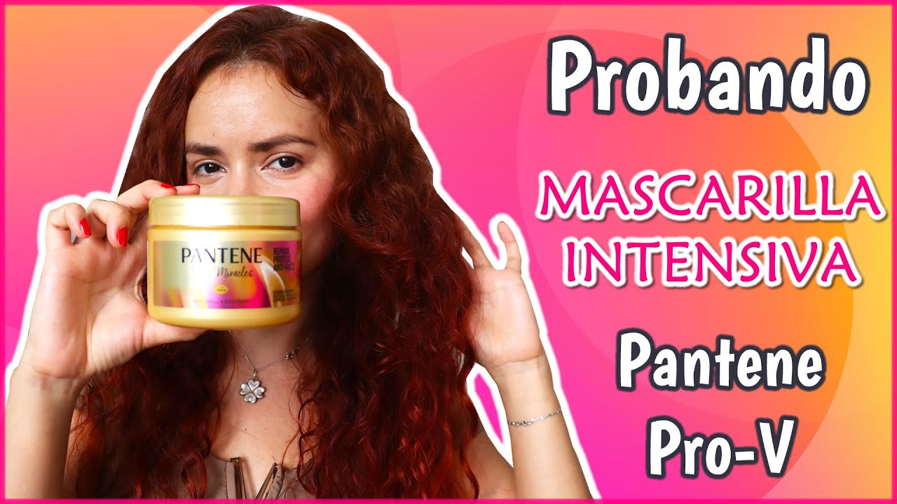 Pruebo la mascarilla🙎Repara/Protege/Anti-Frizz de Pantene Pro-V Miracles con óleos naturales💁