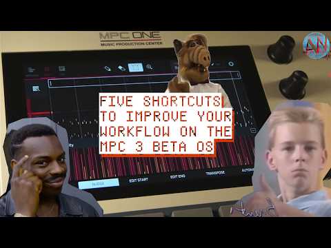 Five Shortcuts to improve your workflow on the MPC series