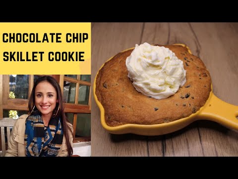 Chocolate Chip Skillet Cookie by Anupriya Kapoor