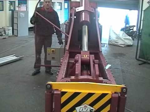 Presse de compression manuelle mobile avec fonction cisaille MacINTYRE - 90T de force - MCI-5025/SB_1