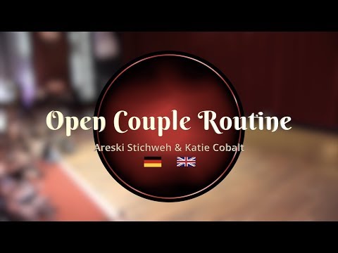 Savoy Cup 2019 - Open Couple Routine - Areski Stichweh & Katie Cobalt