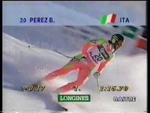 COPPA MONDO 1993 94 FLACHAU SUPERG SPLENDIDA BIBIANA PEREZ MA