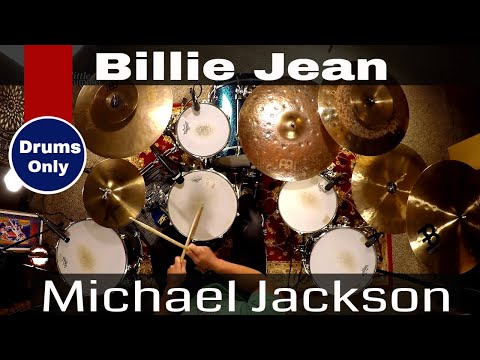 Michael Jackson - Billie Jean - Isolated Drums Only (🎧High Quality Audio)
