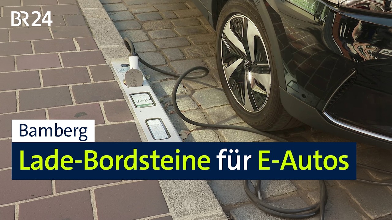Pilotprojekt in Bamberg: E-Autos können am Bordstein laden | BR24
