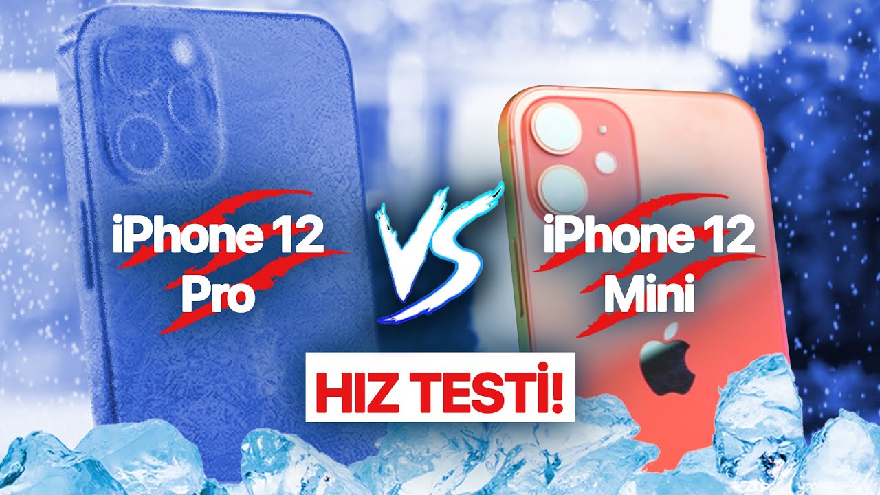 Buzluktan Çıkardığımız iPhone 12'yi iPhone Mini ile Karşılaştırdık