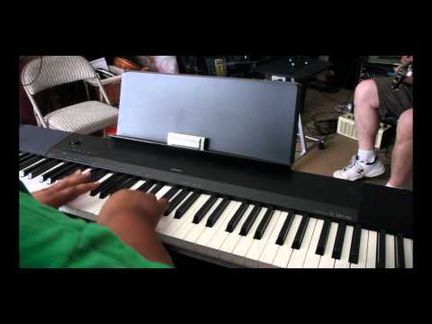 Black and Blues Jam 5 - Roland TD-15K, Variax, and Keys