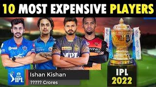 Top 10 Most Expensive Players of IPL 2022 Mega Auction | Full List of Highest Paid Players