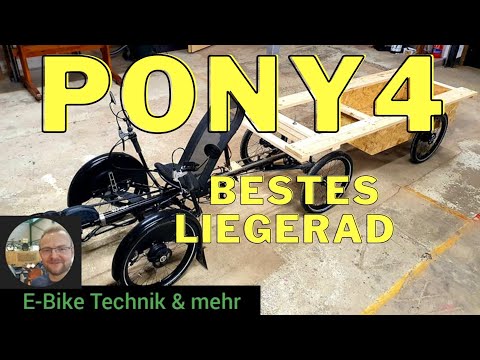 Das Pony4 das Beste Liegerad für Fahrrad Wohnwagen