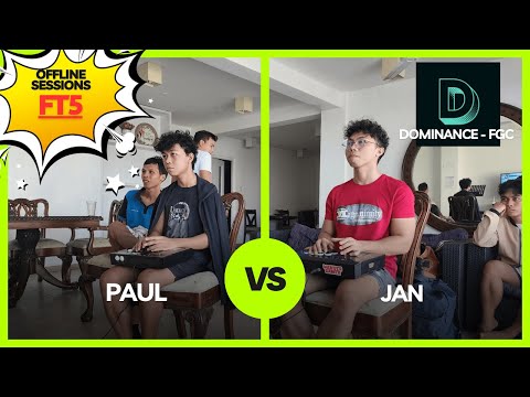 FT5 Offline sessions CEBU Tekken Community. Jan VS Paul