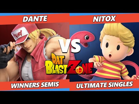 DAT BlastZone 32 Winners Semis - Dante (Terry) Vs. Nitox (Lucas) SSBU Ultimate Tournament