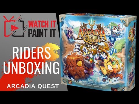 Arcadia Quest : Riders - Unboxing