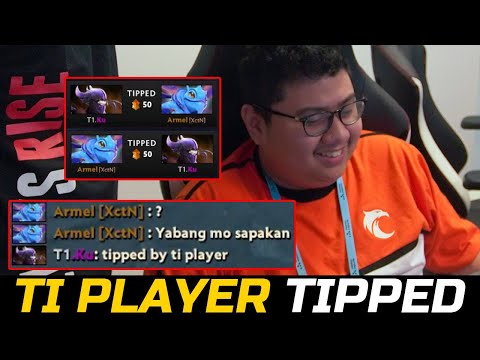 ARMEL VS SKEM AND KUKU - "TIPPED BY TI PLAYER" FUNNY CHAT DOTA 2