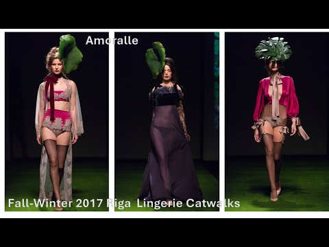 Fall-Winter 2017 Riga - Lingerie Catwalks - Amoralle @Black Diamond Fashion Design