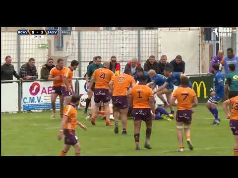 saba pesvianidze try against RC Aubenas ( 24.04.2022)