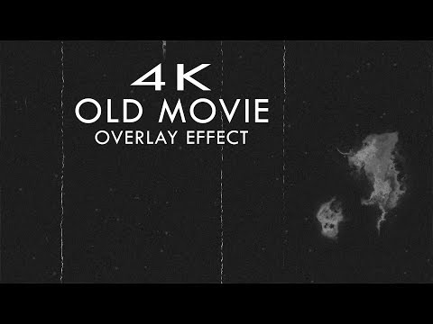 4K Cinematic Old Movie 🎞  FREE Overlay Effect 🎞  Dust & Grain for Video Editors