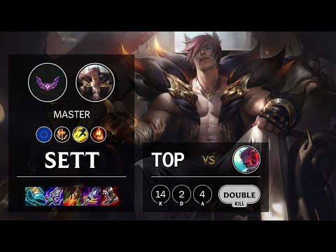 Sett Top vs Yone - EUW Master Patch 12.5