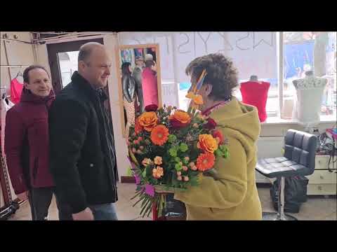 Włodawa ,deptak miejski .