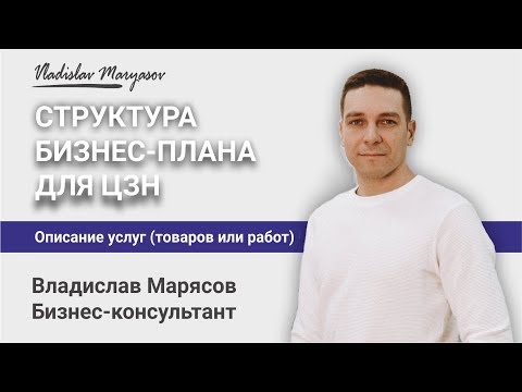 , title : 'Видео уроки по бизнес-планированию. Структура бизнес-плана ЦЗН. Описание услуг (товаров или работ).'