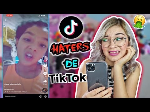 REACTING TO THE TIK TOKS OF MY HATERS!!